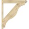Ekena Millwork Funston Arts & Crafts Rough Sawn Outlooker, Douglas Fir, 6"W x 36"D x 40"H OUT06X36X40FST03RDF - alternate 2